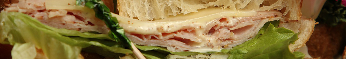 Eating Deli Sandwich Bagels at Sandwich Connection & Deli restaurant in Doylestown, PA.
